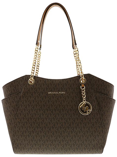 michael michael kors jet set chain shoulder tote 